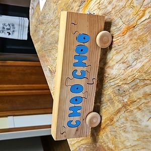 CHOO CHOO wooden puzzle Train